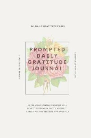 Cover of Prompted Daily Gratitude Journal