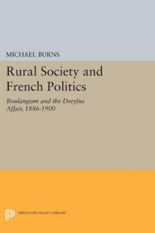 Cover of Rural Society and French Politics