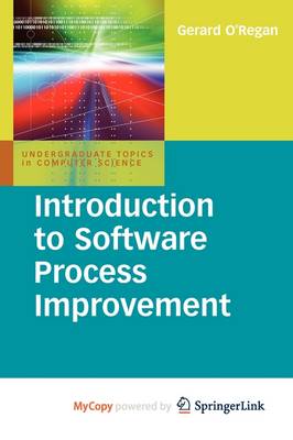 Book cover for Introduction to Software Process Improvement