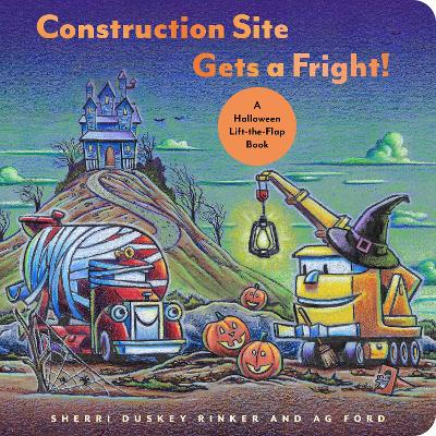 Book cover for Construction Site Gets a Fright!
