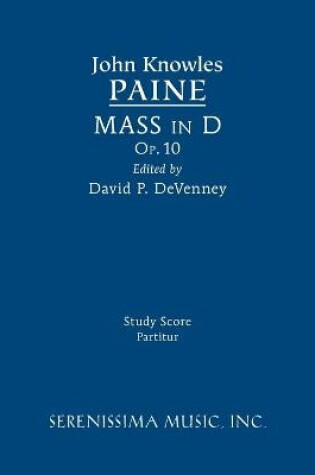 Cover of Mass in D, Op.10
