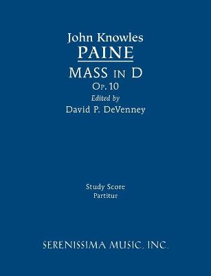 Book cover for Mass in D, Op.10