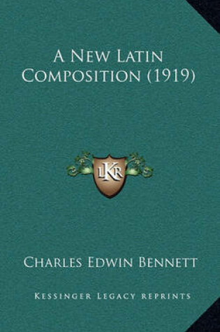 Cover of A New Latin Composition (1919)