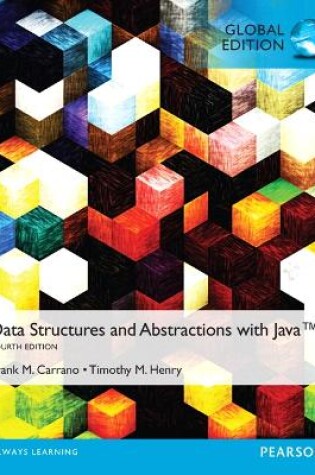 Cover of Data Structures and Abstractions with Java, Global Edition