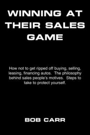 Cover of Winning at Their Sales Game