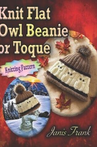 Cover of Knit Flat Owl Beanie or Toque