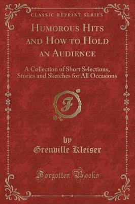 Book cover for Humorous Hits and How to Hold an Audience