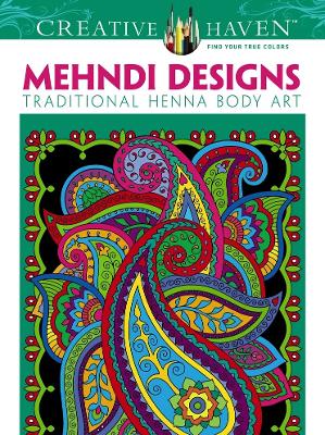 Cover of Creative Haven Mehndi Designs Coloring Book