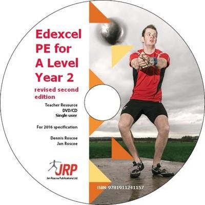 Book cover for Edexcel PE for A Level Year 2 revised second edition Teacher Resource Single User