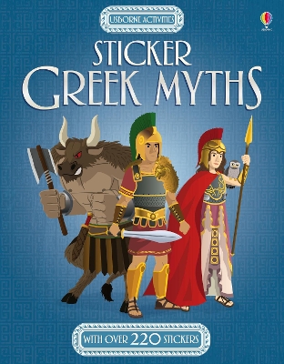Book cover for Sticker Greek Myths