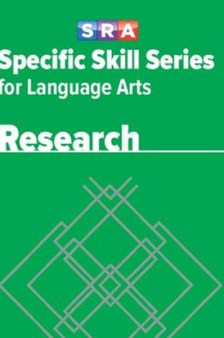 Cover of Specific Skill Series for Language Arts - Research Book, Level F