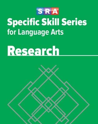 Book cover for Specific Skill Series for Language Arts - Research Book, Level F