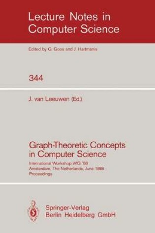 Cover of Graph-Theoretic Concepts in Computer Science