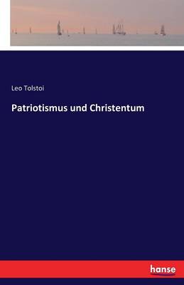 Book cover for Patriotismus und Christentum