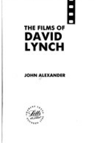 Cover of Films of David Lynch
