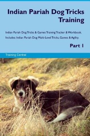 Cover of Indian Pariah Dog Tricks Training Indian Pariah Dog Tricks & Games Training Tracker & Workbook. Includes