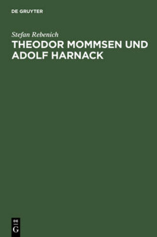 Cover of Theodor Mommsen Und Adolf Harnack