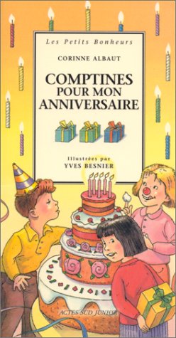 Book cover for Comptines Pour Mon Anniversaire