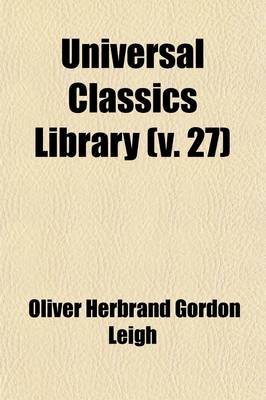 Book cover for Universal Classics Library (Volume 27)