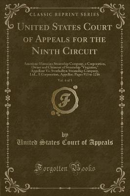 Book cover for United States Court of Appeals for the Ninth Circuit, Vol. 4 of 5