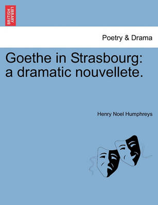 Book cover for Goethe in Strasbourg