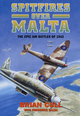 Book cover for Spitfires Over Malta