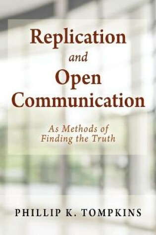 Cover of Replication and Open Communication