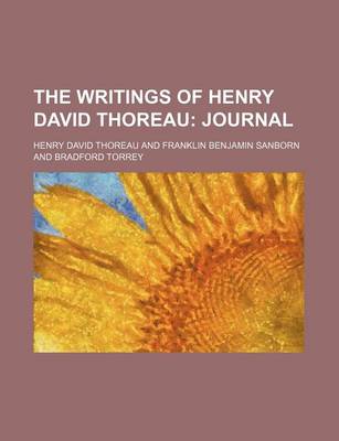 Book cover for The Writings of Henry David Thoreau; Journal