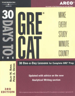 Book cover for 30 Daysto Gre Cat