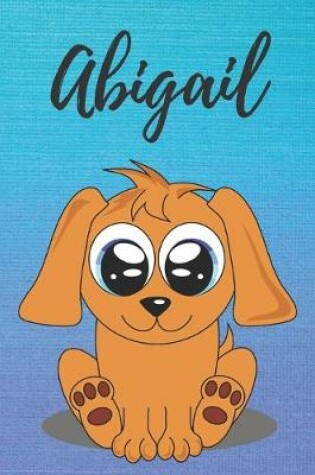 Cover of Abigail dog coloring book / notebook / journal / diary