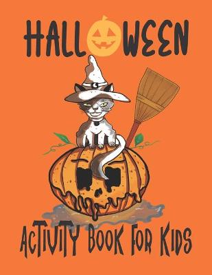 Book cover for Halloween Activity Book For Kid
