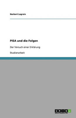 Book cover for PISA und die Folgen