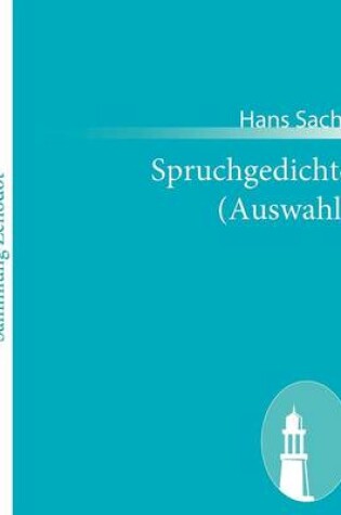 Cover of Spruchgedichte (Auswahl)