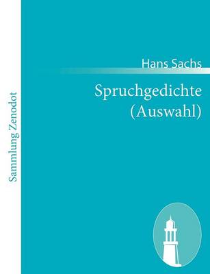 Book cover for Spruchgedichte (Auswahl)