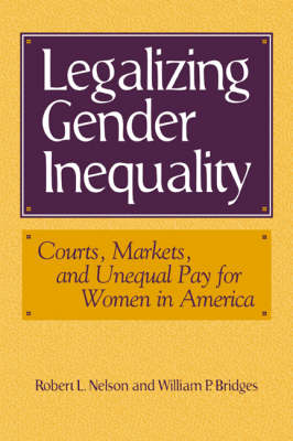 Book cover for Legalizing Gender Inequality