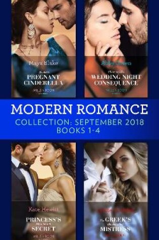 Cover of Modern Romance September 2018 Books 1-4