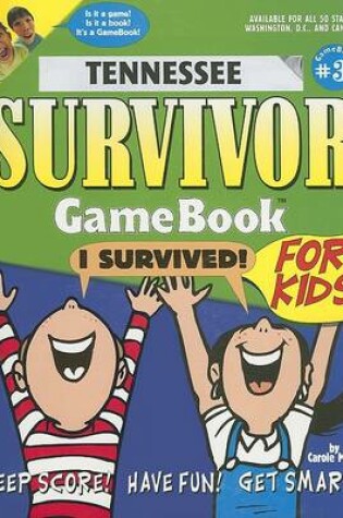 Cover of Tennessee Survivor GameBook for Kids!