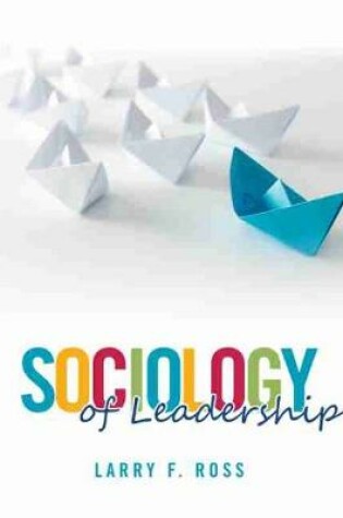 Cover of Sociology of Leadership