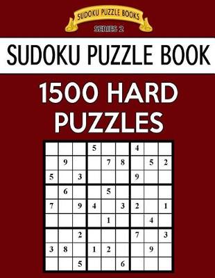 Book cover for Sudoku Puzzle Book, 1,500 HARD Puzzles