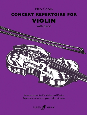 Cover of Concert Repertoire for Violin