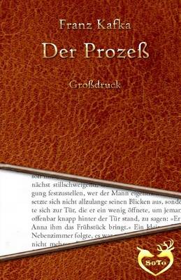 Book cover for Der Prozess - Grossdruck