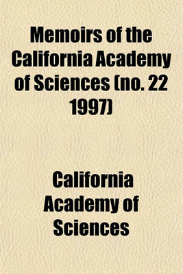 Book cover for Memoirs of the California Academy of Sciences (No. 22 1997)