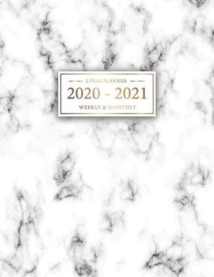 Book cover for 2 Year Planner Weekly & Monthly 2020-2021