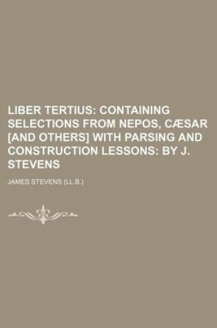 Cover of Liber Tertius