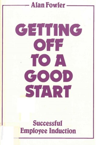 Cover of Getting Off to a Good Start
