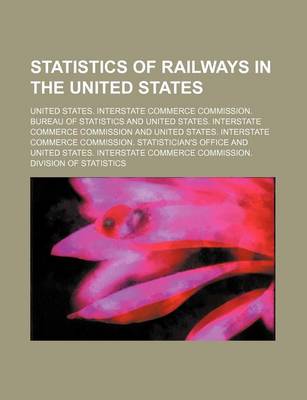 Book cover for Statistics of Railways in the United States