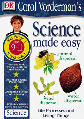 Book cover for Science Made Easy Life Processes & Living Things Ages 9-11 Key Stage 2 Workbook 1