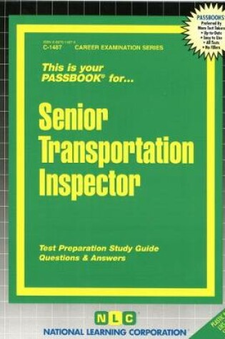 Cover of Senior Transportation Inspector