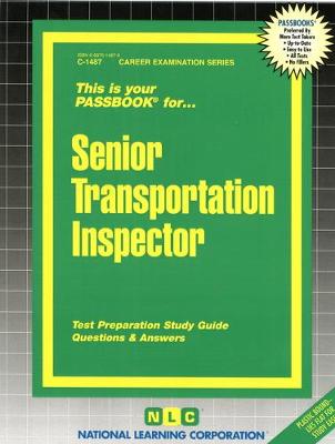 Book cover for Senior Transportation Inspector