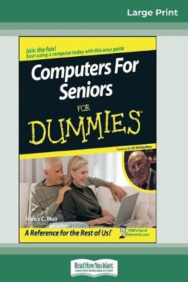 Book cover for Computers for Seniors for Dummies(R) (16pt Large Print Edition)